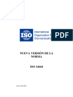 Norma ISO 14644 Partes 1 y 2 Revisadas