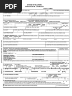 Death Certificate Template 09