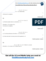 Y1 Pure Polynomial Division and Factor Theorem e