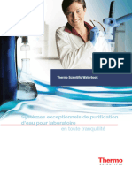 Systèmes Exceptionnels de Purification D'eau Pour Laboratoire