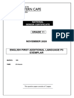 English Fal p3 Nov 2020