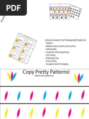 Thanksgiving Printable Set