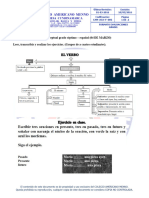 Guía Conceptual Grado Séptimo - Español (04 DE MARZO) Leer, Transcribir y Realizar Los Ejercicios. (Grupos de A Cuatro Estudiantes)
