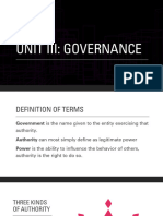 Unit 3 - Governance