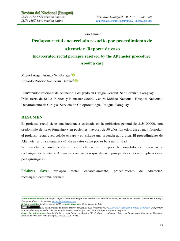 Altemeier 2021 | PDF