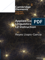 Applied Cognitive Linguistics and l2 Instruction