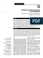 Kozmetik Ve Cerrahi Uygulamalar Için Yüz Anatomisi: Facial Anatomy For Cosmetic and Surgical Procedures