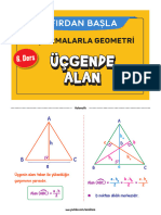 Üçgende Alan A4