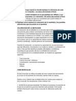 Realice Un Mapa Mental en Donde Explique La Valoración de Cada Uno de Los Pares Craneales