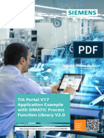 TIA Portal V17 Application Example With SIMATIC Process Function Library