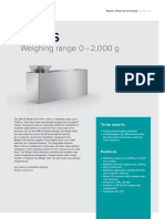 Datasheet Weigh Cell Emfr Load Cell SW Fs