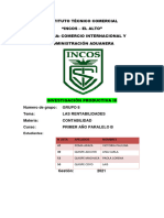 Instituto Técnico Comercial "Incos - El Alto" Carrera: Comercio Internacional Y Administración Aduanera