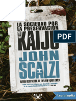 La Sociedad Por La Preservacion de Los Kaiju - John Scalzi