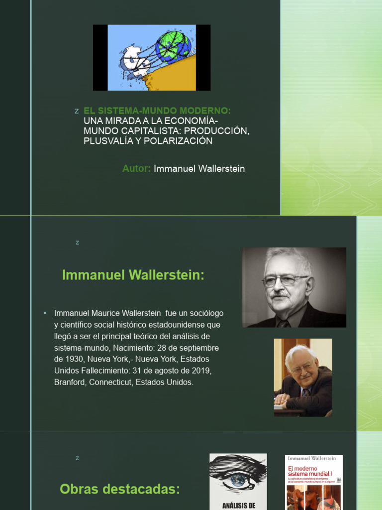 El SistemaMundo Moderno PDF