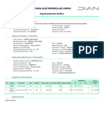 Factura Electrónica de Venta: Representación Gráfica