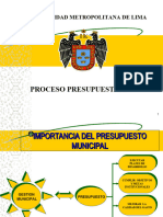 Proceso Presupuestario