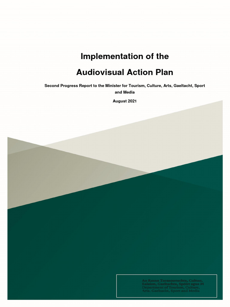 Implementation of The Audiovisual Action Plan | PDF
