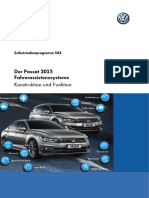 SSP 543 Der Passat 2015 - Fahrerassistenzsysteme