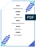 E3T1 Investigacion CADENAS DE MARKOV