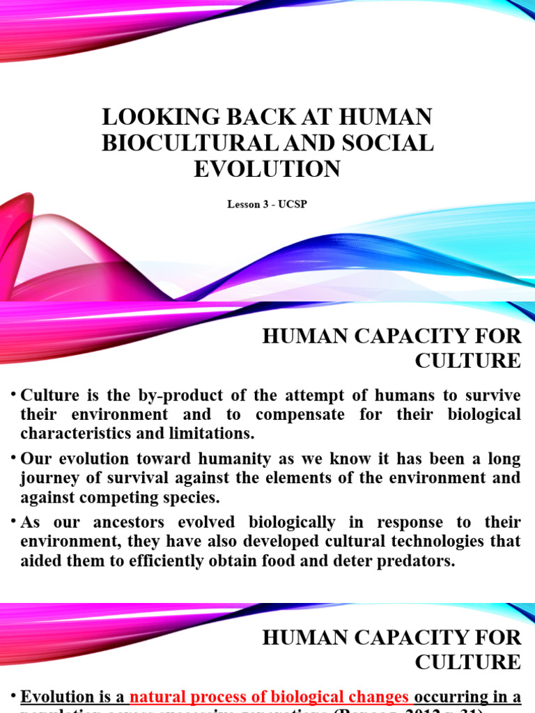 Human Biocultural Evolution Overview | PDF | Social Science