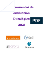 Catálogo Instrumentos de Evaluación Psicologica 2022 MAESTRIA EN PSICOPATOLOGIA 