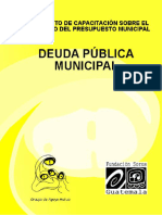 Deuda Municipal