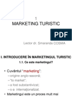 Marketing Turistic: Lector Dr. Smaranda COSMA
