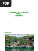 Capas de La Geosfera y Rocas