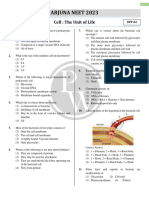 Cell The Unit of Life DPP 02 (Of Lec 06)