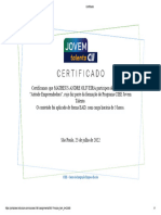 Certificado - Atitude Empreendedora