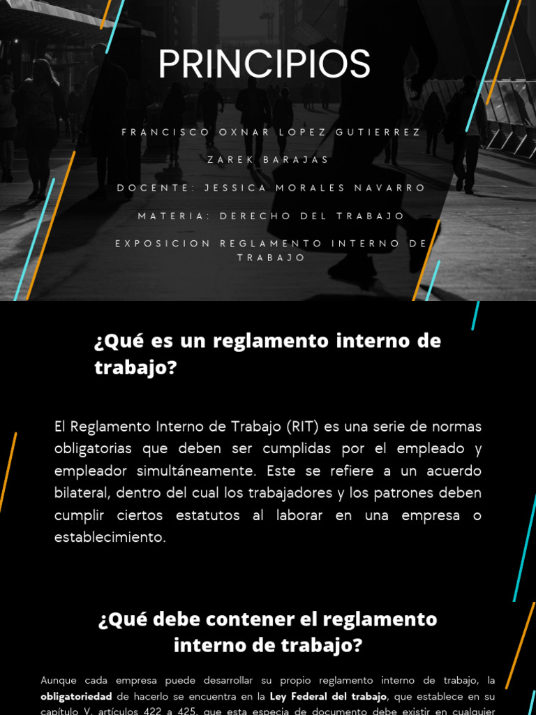 Reglamento Interno de Trabajo: Guía Esencial | PDF | Derecho laboral