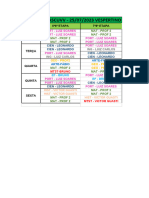 Horario Provi