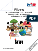 Filipino2 - Q4 - Mod1 - Pagpapantig Sa Mga Mas Mahahabang Salita - V2.0