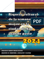 Riqueza Cultural de La Semana Mayor en San Juan de Pasto