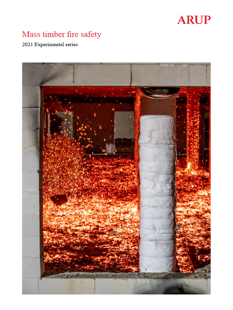 Mass Timber Fire Safety Experiments 2021 | PDF | Fires | Firefighting