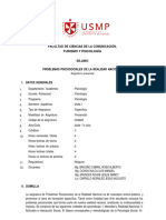 SILABO 2024 I PROBLEMAS PSICOSOCIALES DE LA REALIDAD NACIONAL Presencial