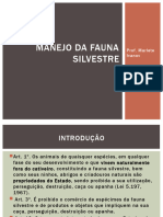 Aula 9 - Manejo Da Fauna Silvestre