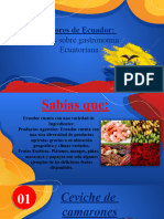 Power Point Gastronomia Ecuador.