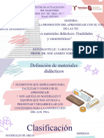 "Los Materiales Didácticos Finalidades y características"NOE