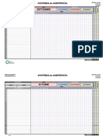 Plantilla Excel para El Control de Asistencia de Alumnos