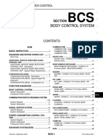 Body Control System: Section