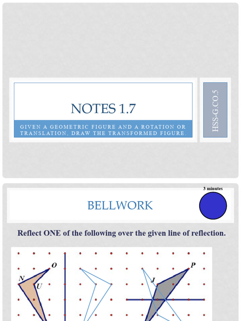 1 7+-+Rotation+&+Translation+Basics+Powerpoint | PDF | Cartesian ...