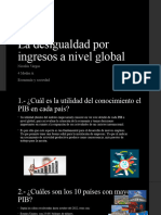 La Desigualdad Por Ingresos A Nivel Global Nicolás Vargas