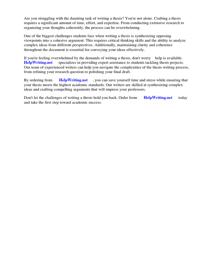 Thesis Antithesis Synthesis Essay | PDF