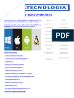 Sistemas Operativos Tipos de Sistemas Operativos Usos e Historia