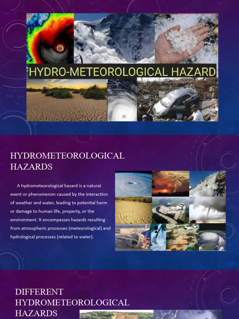Hydrometeorological Hazard Pdf Flood Landslide