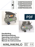 Airpress Operating Instructions Compressor H Versie 05-2007