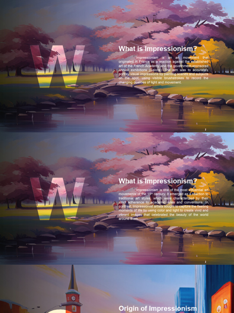 Impressionism Pdf Impressionism Claude Monet