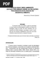 006 Psicologia e Ecologia