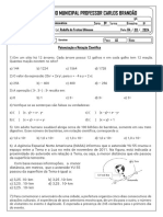 Trabalho Nonos Anos Carlos Brandão Álgebra